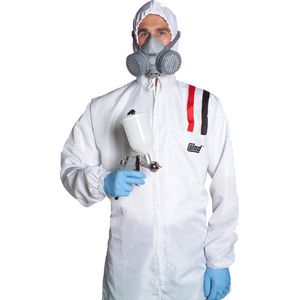 COLAD Antistatische Carbon Spuitoverall met capuchon en rits - 50