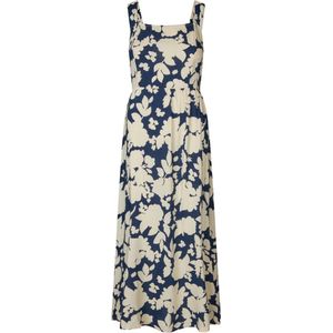 Lollys Laundry Evangeline - Jurk - Bloemenprint - Blauw - S