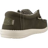 HeyDude - Wally Classic - Sneakers - Olijfgroen
