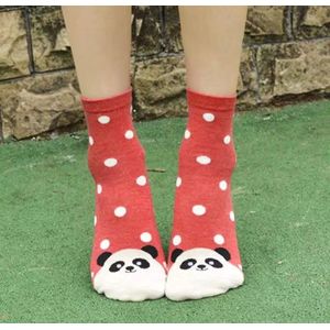 Grappige dierensokken panda Unisex Sokken Maat 36-41