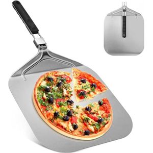 Pizzasnijder - Pizzaschep - Pizzaspatel - RVS - Met Handvat - Zilver