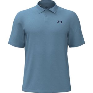 Under Armour - Performance 3.0 - Golfpolo - Blue Smoke - Heren