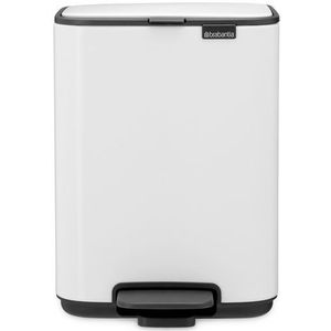 Brabantia Bo Pedaalemmer - 4 l - White