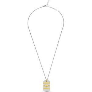 Police - PEAGN0033302 - Halsketting - Bicolor - Roestvrij Staal - 50 + 5 cm