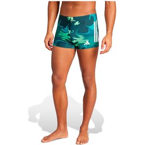 adidas - Grafische Zwemboxers - Blauw - 100% Gerecycled Polyester