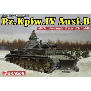 1:35 Dragon 6764 Pz.Kpfw.IV Ausf.B w/Schneeraumer Plastic Modelbouwpakket