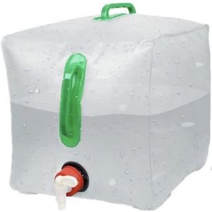 DecoVeen® Jerrycan met Kraan - Watertank - Volledige Set - BPA Vrij - Transparant - 20 Liter