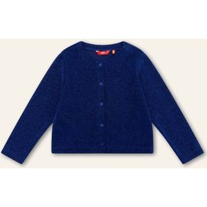 Oilily - Vibrant jersey cardigan - Blauw - 122/7yr