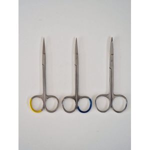 Benelux Surgical Instruments / Iris schaar 11cm Recht rvs