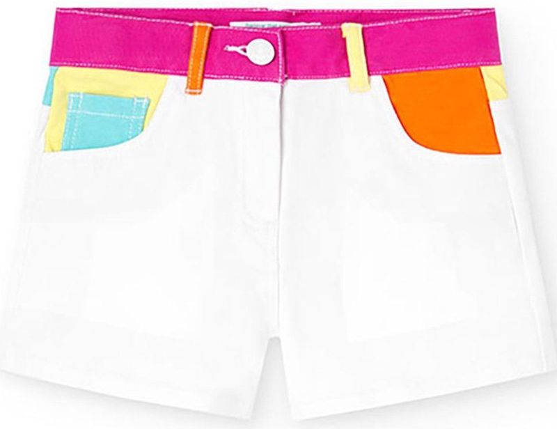 Boboli - Korte Broek - Wit