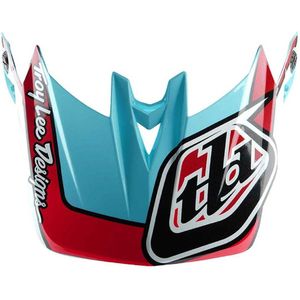 Troy Lee Designs D4 Vervangingsvizier Rood