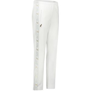 Australian broek met witte bies wit en 2 ritsen maat XS/44