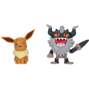 Pokemon: Battle Figure Pack - Eevee & Perrserker