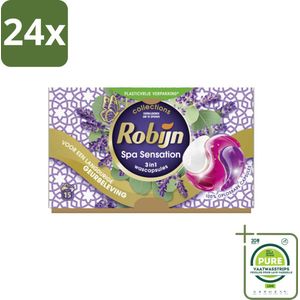 Robijn - 3-in-1 Spa Sensation - Wascapsules - 15 Wasbeurten - Voordeelverpakking - 24 stuks - Wascapsules - Wasmiddel