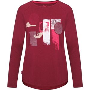 Loaf - Abenka - Dames T-shirt - Lange Mouwen - Katoen - Abstracte Print