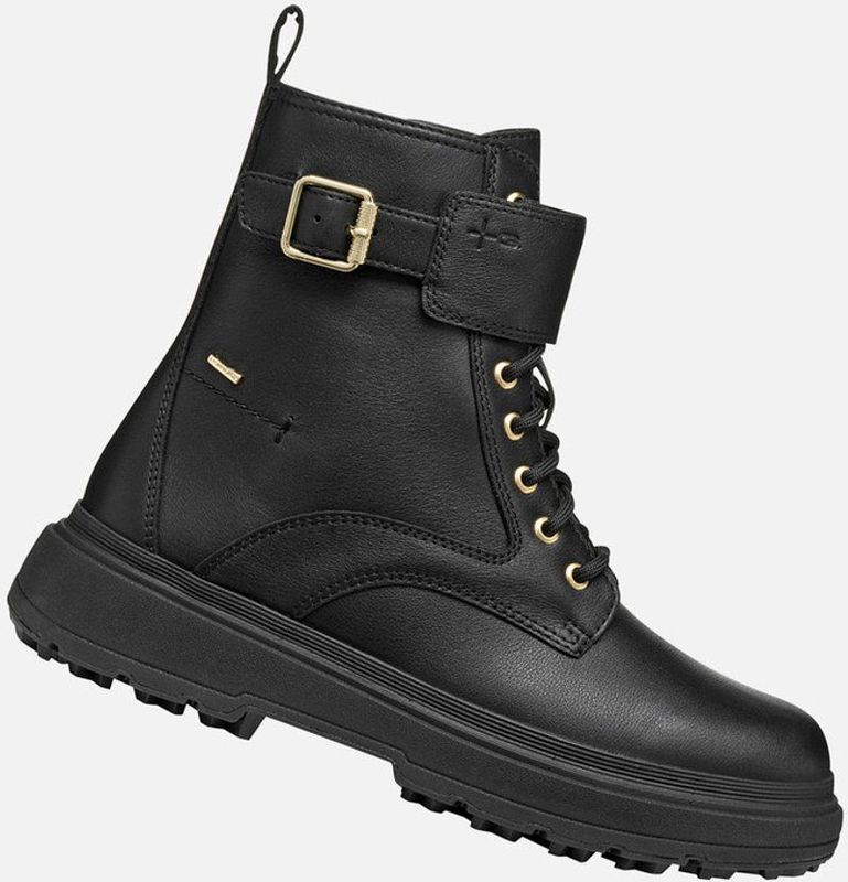 Geox - Lamidie+Grip ABX - Veterlaarzen - Zwart - Waterdicht