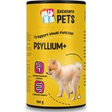 Excellent Psyllium Plus Hond - Ter ondersteuning bij dunne of vastzittende ontlasting of voor het stimuleren van de darmen - Geschikt voor honden - 100 gram
