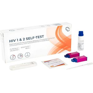 HIV Test - Soa Test - Hiv Zelftest - Hiv Test voor Thuis - Soa-testen - Hiv Test Kit - The Tester