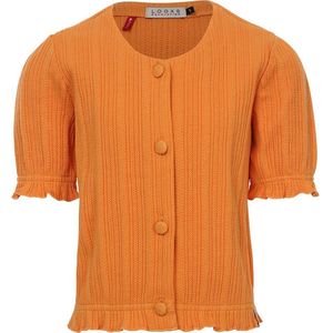 LOOXS Little 2411-7313-533 Meisjes Sweater/Vest - Maat 122 - Oranje van 100% COTTON