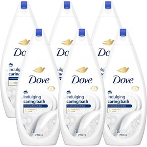 Dove Douchegel – Indulging Caring Cream - 6x450ml - Voordeelverpakking