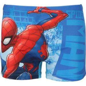 Spiderman - Marvel - zwemboxer - zwembroek - lichtblauw - maat 122/128