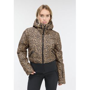 Protest Prtmicha – Skijas Dames – Waterafstotende afwerking – Winterjas – Waterkolom 10K – Fudgecamel