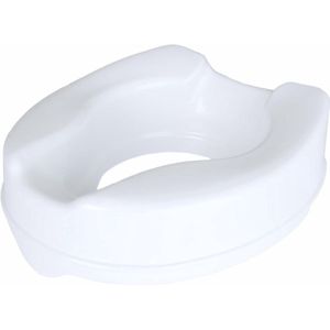 Aangepaste titel:Raised Toilet Seat 10cm Without Lid Elongated and Raised Seat Support for Elderly Disabled and Disabled White Color - Savanah
