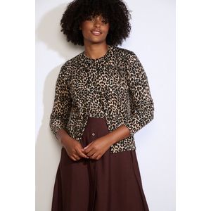 LolaLiza - Cardileo2e - Vest - Lt Beige/black - Dames