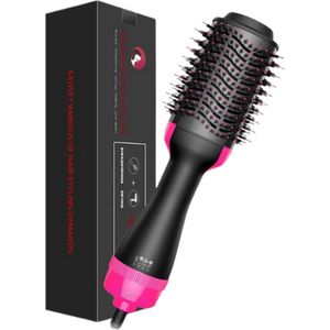 4 in 1 Electrische Haarborstel - Krultang - Föhn - Stijltang - Volumizer - Haardroger - Borstel - Negatieve Ionen - Anti-frizz - 1000W