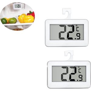 Digitale Thermometer - Koelkastthermometer - Temperatuurbereik -20 °C tot 60 °C - Nauwkeurig