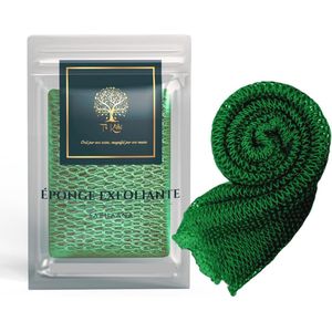 Exfoliërende Douchenet XL - Peeling Spons voor Dames, Heren en Kinderen - Badspons voor Diepe Reiniging