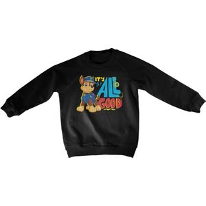 Paw Patrol Kinder It's All Good Kids Sweatshirt NIC-31-PP012-DTF543 Black-4 Jahre
