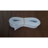 Band elastiek wit 1,5 m x 2 cm - bandelastiek stevig maar zacht - 20 mm breed - vormvast en machinewasbaar