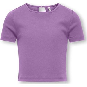 ONLY KOGRENE LIFE OPEN BACK TOP JRS Meisjes Top - African Violet Heart Rhinestone