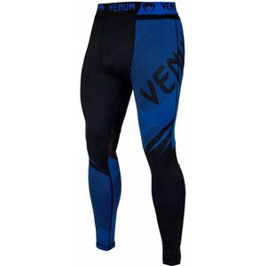 Venum Legging NOGI 2.0 Tight Spats Zwart Blauw - BJJ Kleding