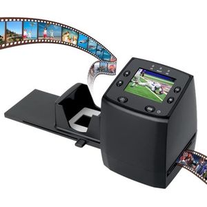 Diascanner / Negatiefscanner – Digitaliseer Oude Foto’s & Filmstroken – Foto naar Digitaal Converter – Zwart