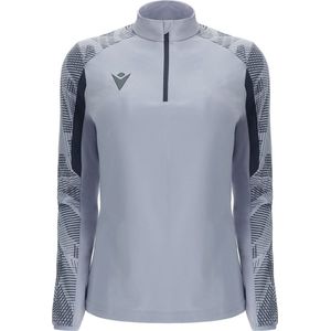 Macron Excellence Dora Ziptop Dames - Zilver / Antraciet | Maat: M