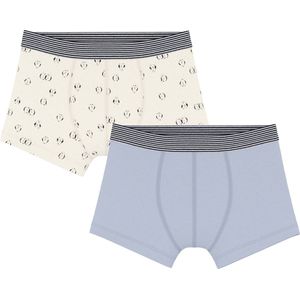Petit Bateau Setje met katoenen boxershorts met pinguïnprint voor kinderen