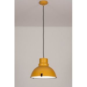 Lumidora Hanglamp 73829 - ALUINO - E27 - Geel - Metaal - ⌀ 38 cm