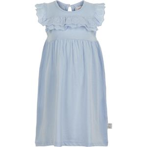 Creamie - jersey jurk - mouwloos - blauw