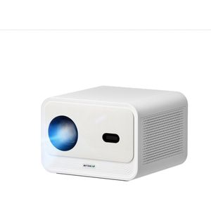 Mini Projector Beamer met Waterkoeling, Android TV, Auto Keystone Correctie, Elektrische Focus, WIFI6, voor Buitenfilms