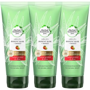 Herbal Essences Pure Conditioner – Aloe & Mango – 3×180 ml voordeel