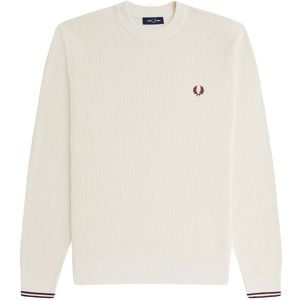 Fred Perry, Heren, Truien, Beige, Maat: S Katoen,