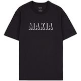 Makia - Shadow - T-shirt - Zwart - Korte Mouwen