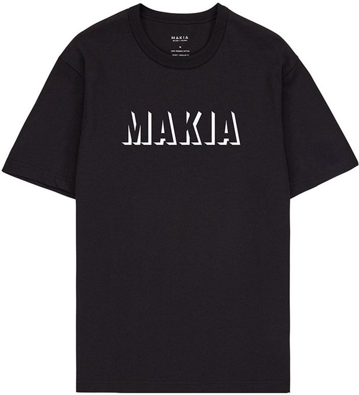 Makia - Shadow - T-shirt - Zwart - Korte Mouwen