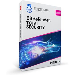 Bitdefender - Total Security - Antivirus - 10 Apparaten - 1 Jaar
