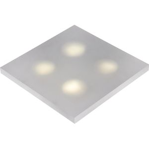 Lucide WINX-LED - Plafonnière Badkamer - LED - GX53 - 4x7W 3000K - IP21 - Opaal