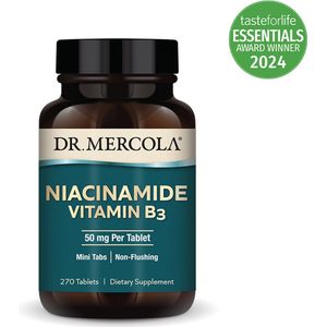 Dr. Mercola - Niacinamide - Vitamin B3 - 50 mg - 270 tabletten
