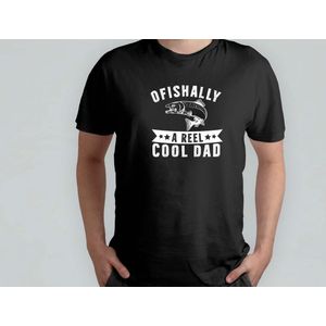 Ofishally - T Shirt - cadeau - gift - vader - dad - beste vader ter wereld - verjaardag - vaderdag - best dad in the world - father - liefde - cute