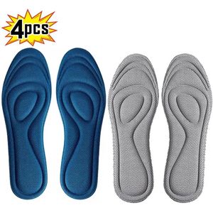 2 Paar Memory Foam Inlegzolen Maat 41-42 – Orthopedische Steunzolen voor Sportschoenen & Werkschoenen – Ademend, Antibacterieel & Zweetabsorberend – Comfort Verhogend
